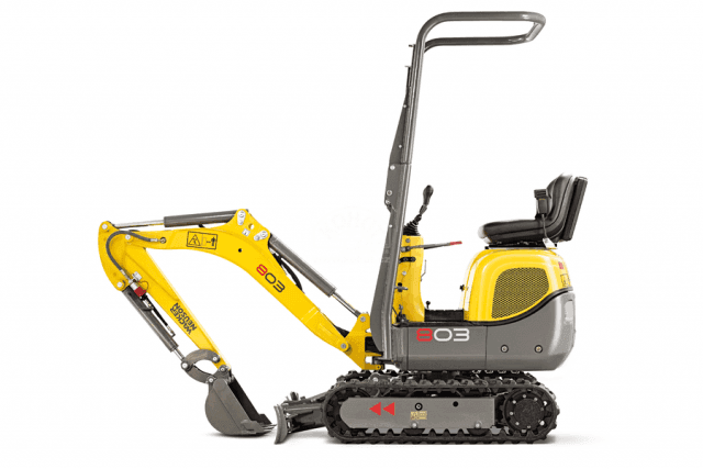 Minirypadlo Wacker Neuson 803
